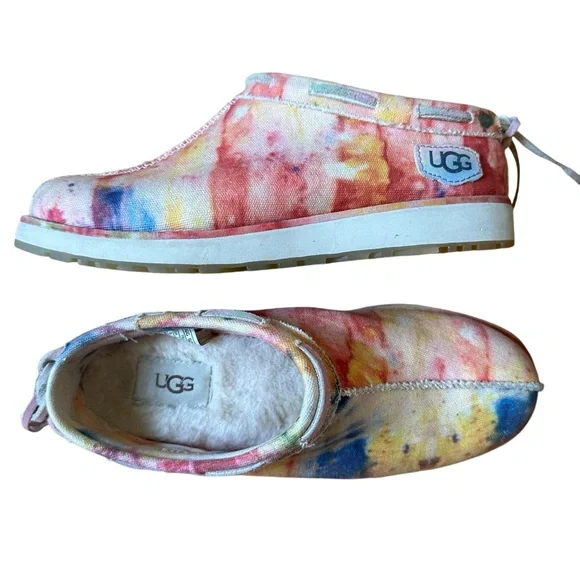 UGG Shoes Ugg X Ovadia Tasman Tie Dye Slip On Mule Slippers